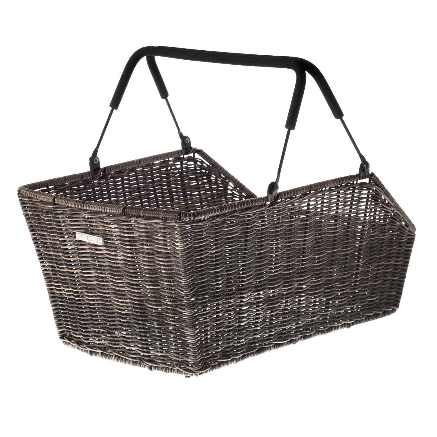 Basil Cento Rattan Look Fahrradkorb Gepäckträger MIK / Racktime / CarryMore