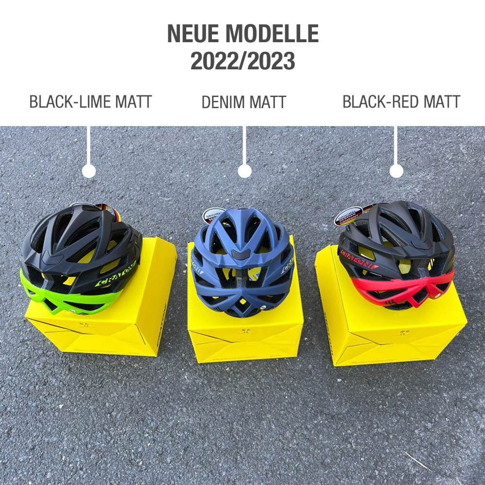 Cratoni MTB Fahrradhelm Agravic - Leichtgewicht Mit 20 Lüftungen (schwarz/Lime)