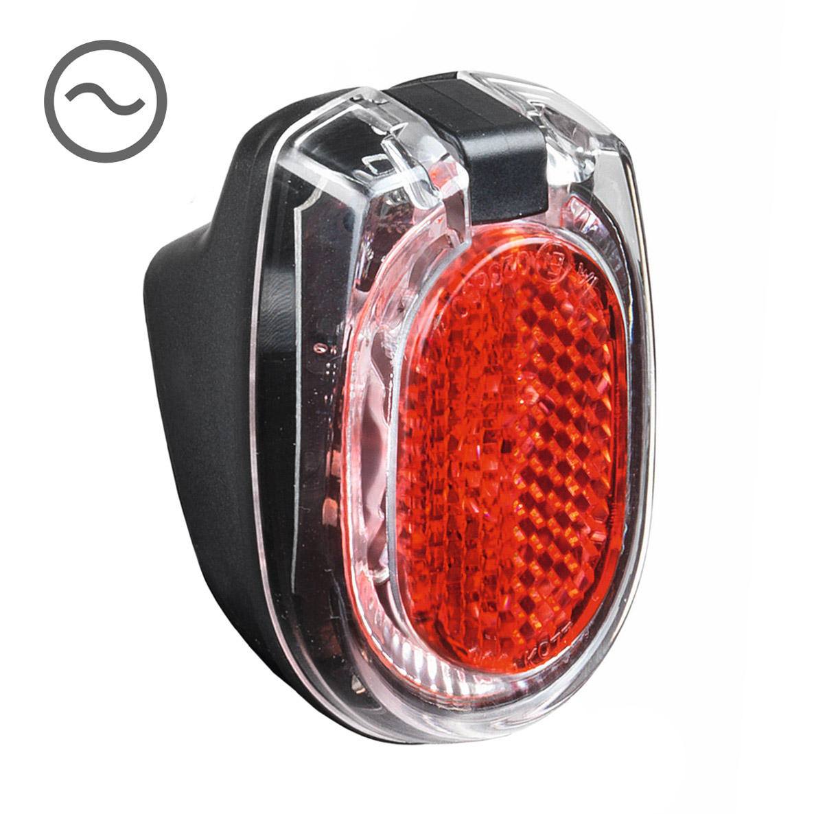 Busch Muller Selectra Plus Dynamo Rucklicht Led Rot Schwarz main image 0