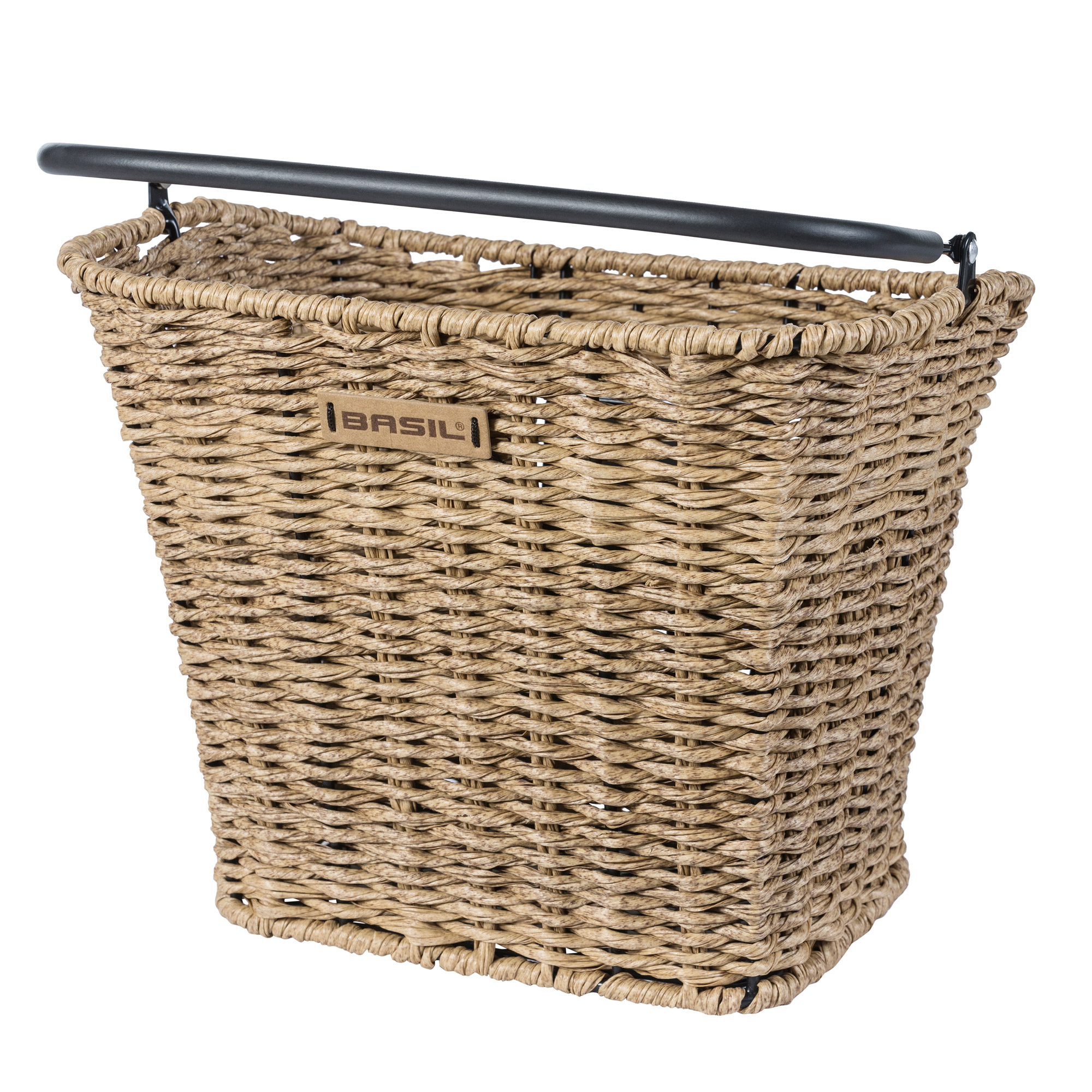 Basil Bremen Rattan Look Fahrrad Lenkerkorb Seagrass