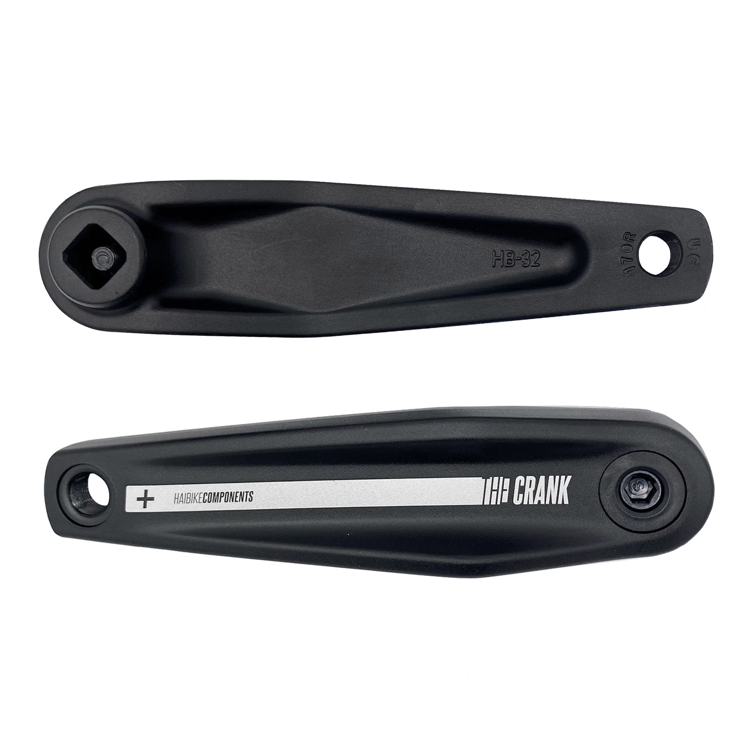 Haibike Components TheCrank+ Kurbelset 4-Kant 170/175mm