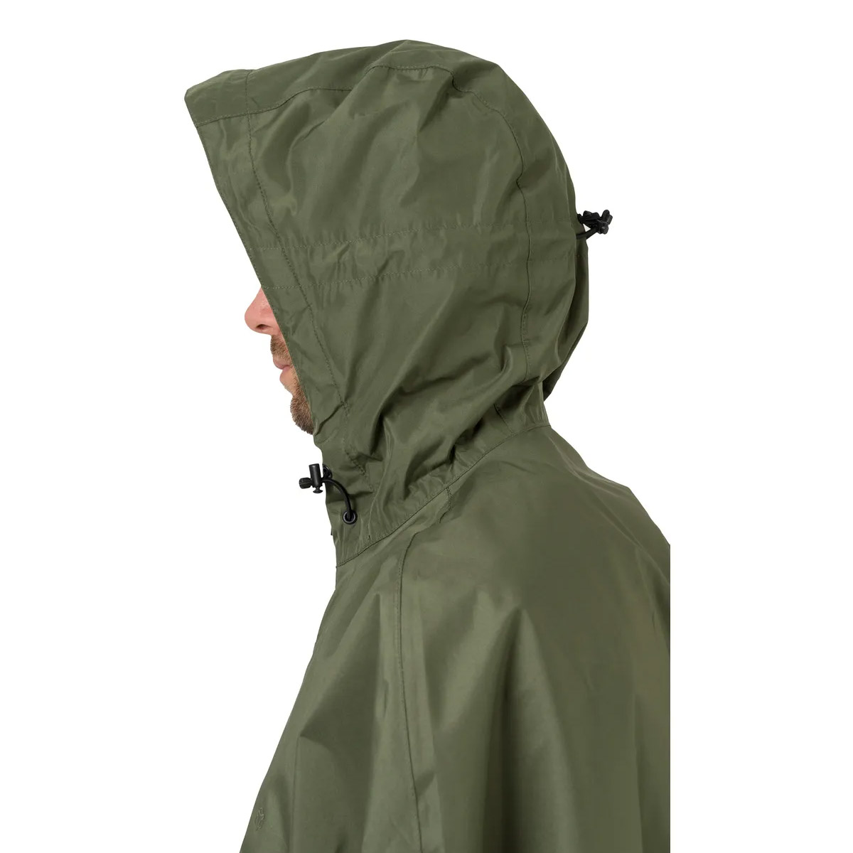 Regenponcho, Outdoor Leichte Wasserdichte Kapuze Ripstop Regencape Regenjacke Militär Regenmantel Wiederverwendbare Regenbekleidung Für Camping Wandern Angeln Jagd Sportveranstaltungen, Standard