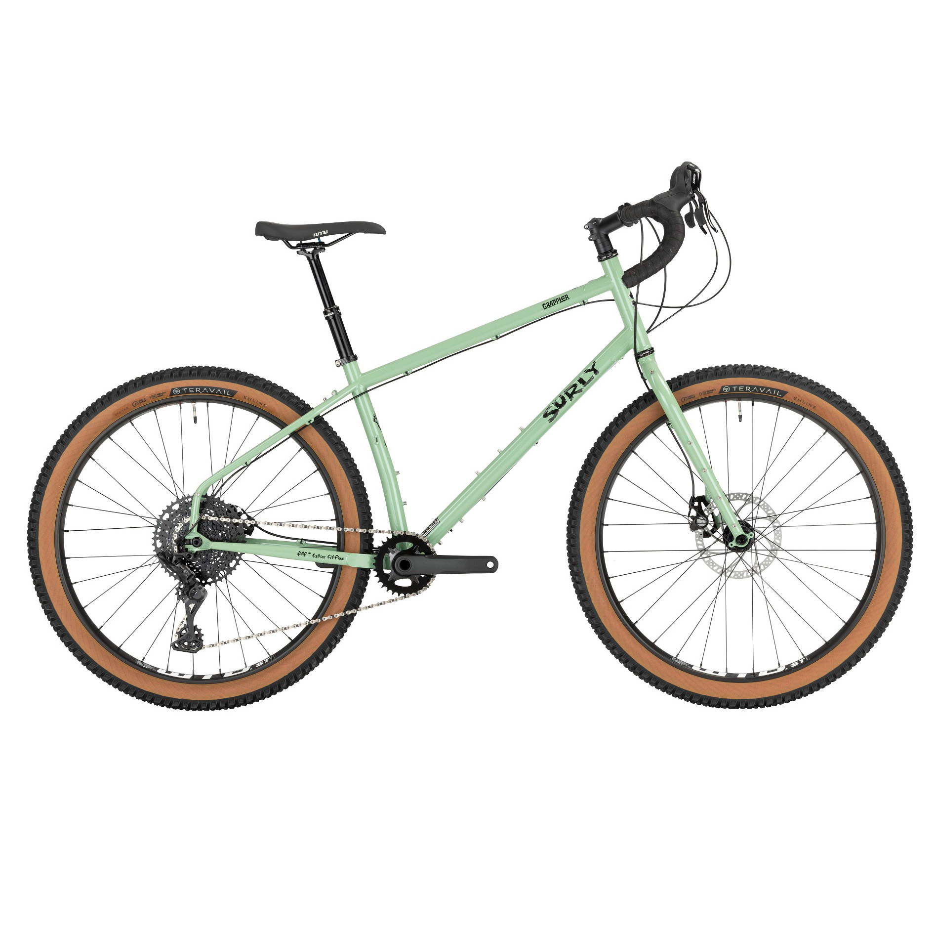 Surly Grappler 27.5" Komplettrad Sage Green