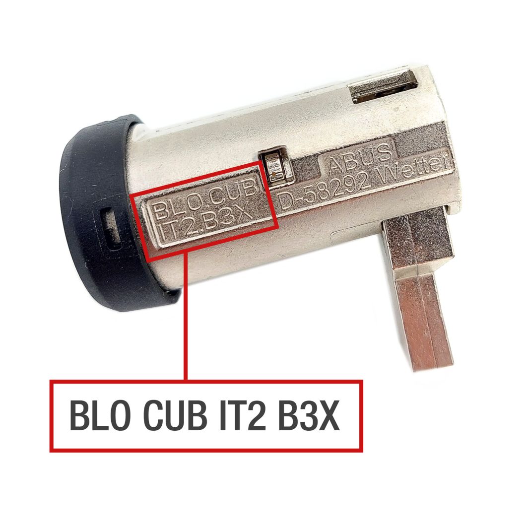 6000 ABUS Serrure De Compartiment U00e0 Piles BLO CUB IT2.B3 Bra XPlus Abus Bordo